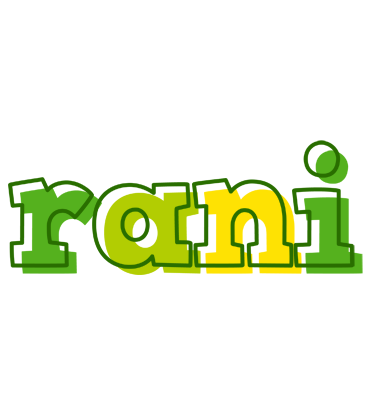 Rani juice logo