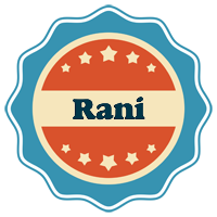 Rani labels logo