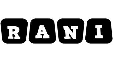 Rani racing logo