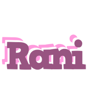 Rani relaxing logo