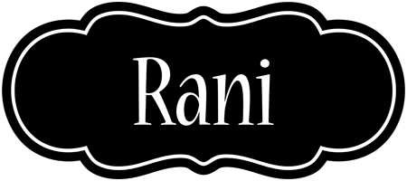 Rani welcome logo