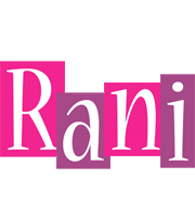 Rani whine logo