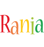 Rania birthday logo