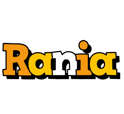 Rania cartoon logo