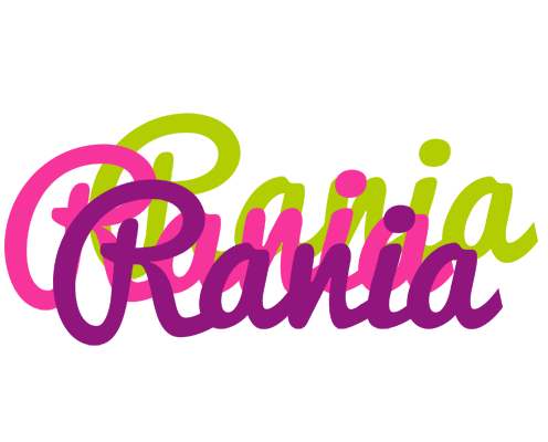 Rania flowers logo