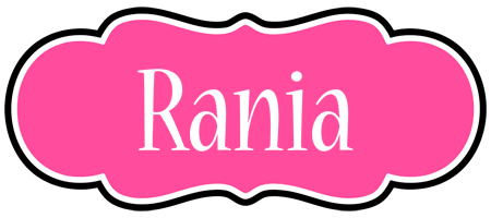 Rania invitation logo