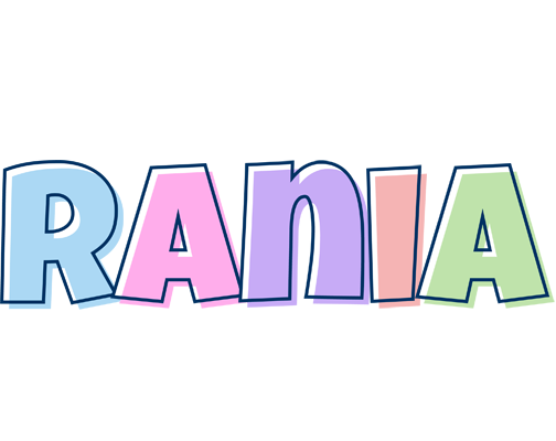 Rania pastel logo