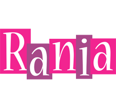 Rania whine logo