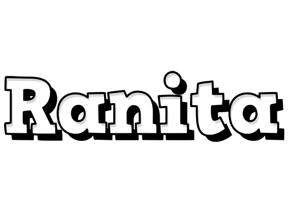 Ranita snowing logo