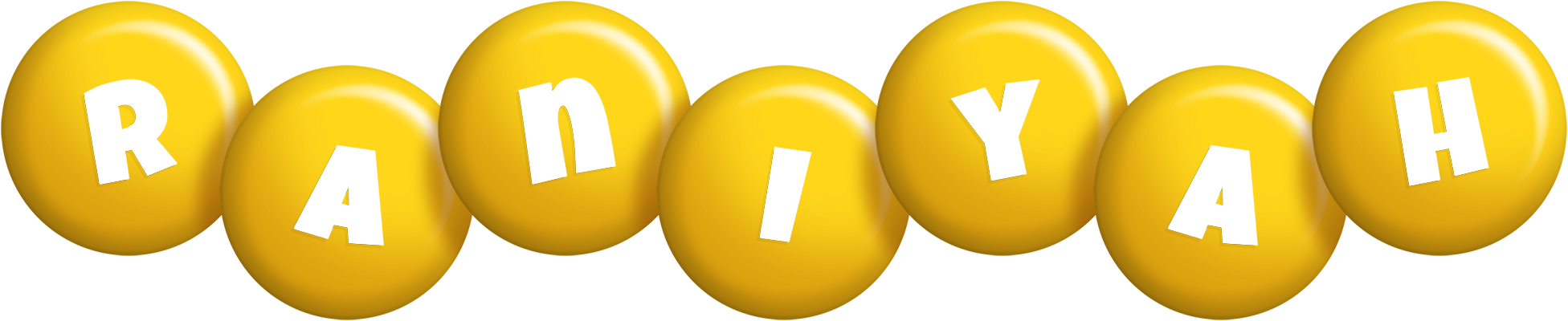 Raniyah candy-yellow logo
