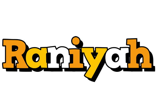 Raniyah cartoon logo