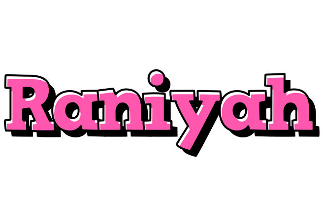 Raniyah girlish logo