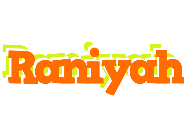 Raniyah healthy logo