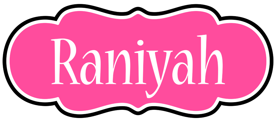 Raniyah invitation logo