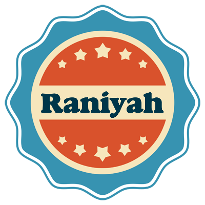 Raniyah labels logo