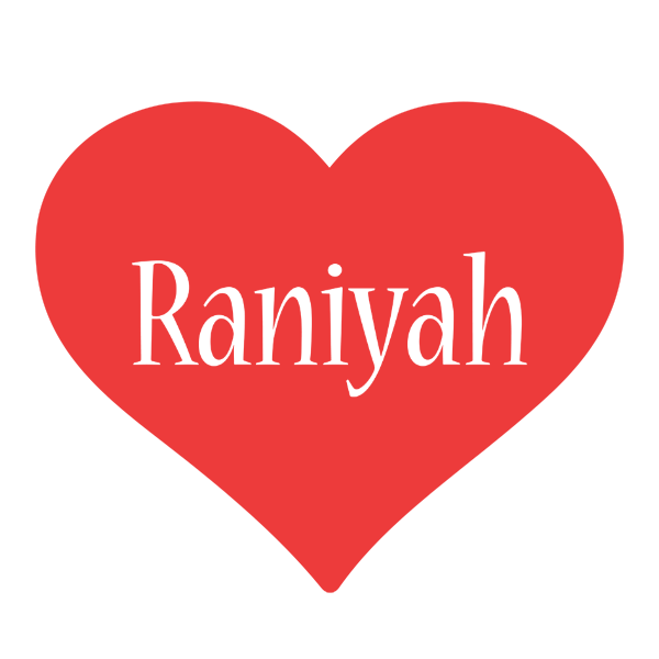 Raniyah love logo
