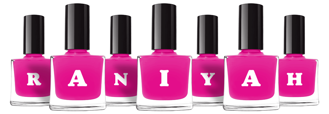 Raniyah nails logo