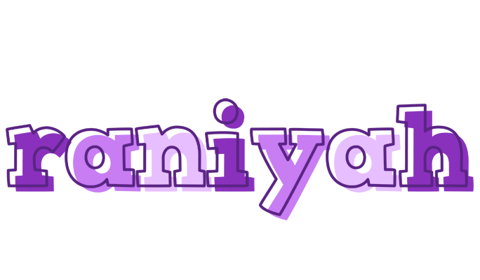Raniyah sensual logo