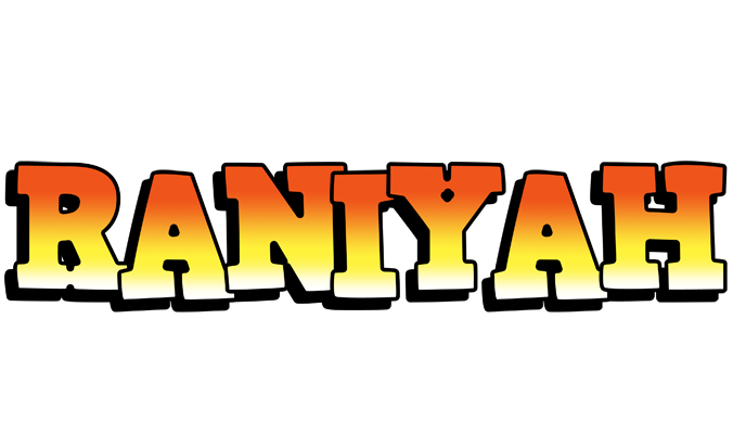 Raniyah sunset logo