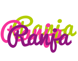 Ranja flowers logo