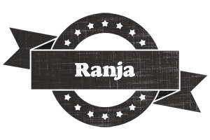 Ranja grunge logo