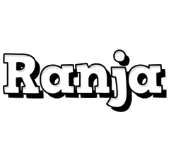 Ranja snowing logo