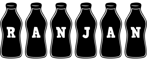 Ranjan bottle logo