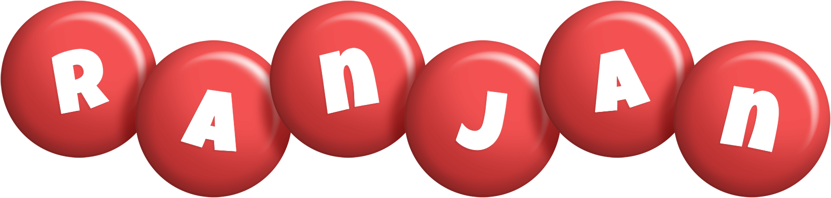 Ranjan candy-red logo