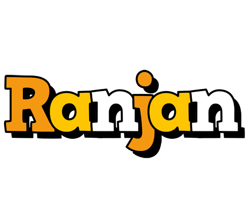 Ranjan cartoon logo