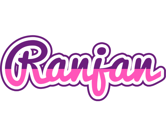 Ranjan cheerful logo