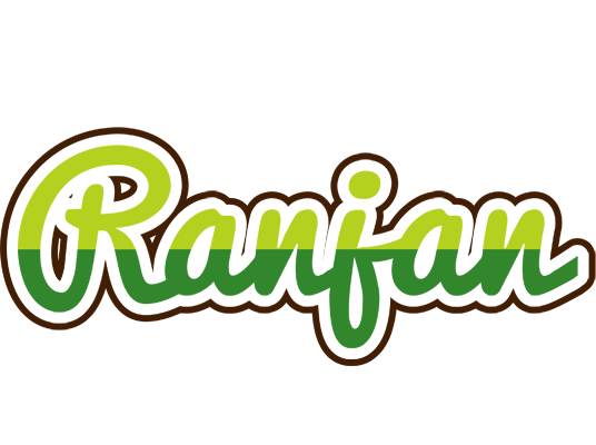 Ranjan golfing logo