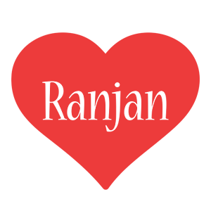 Ranjan love logo