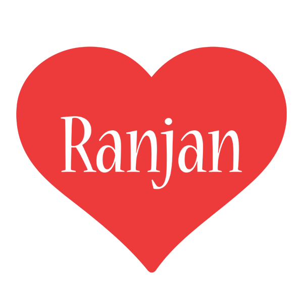 Ranjan love logo