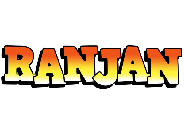 Ranjan sunset logo