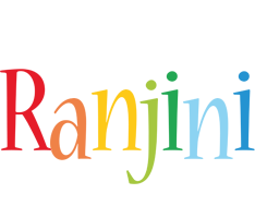 Ranjini birthday logo