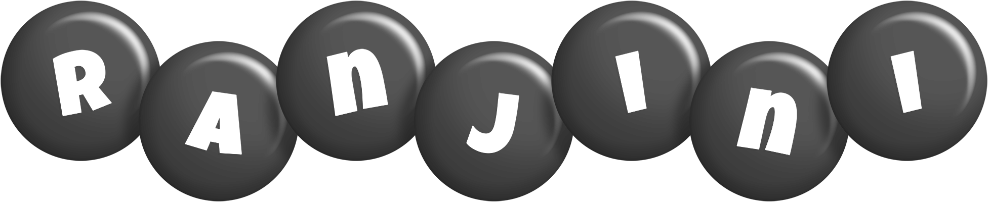 Ranjini candy-black logo