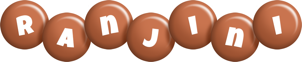 Ranjini candy-brown logo