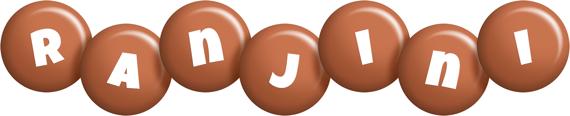 Ranjini candy-brown logo