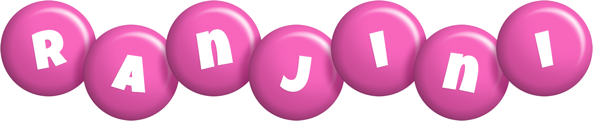 Ranjini candy-pink logo