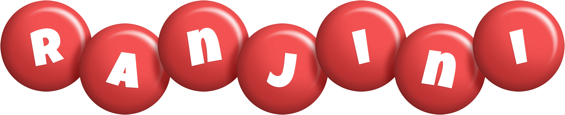 Ranjini candy-red logo