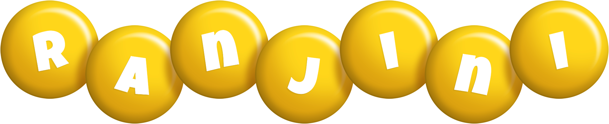 Ranjini candy-yellow logo