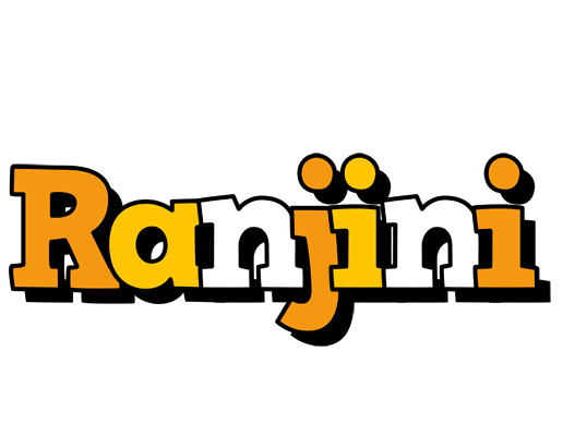 Ranjini cartoon logo
