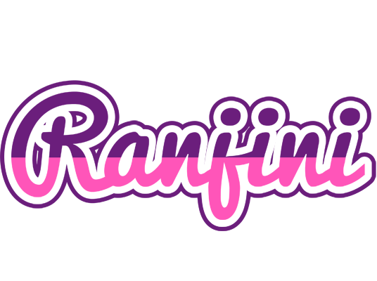 Ranjini cheerful logo