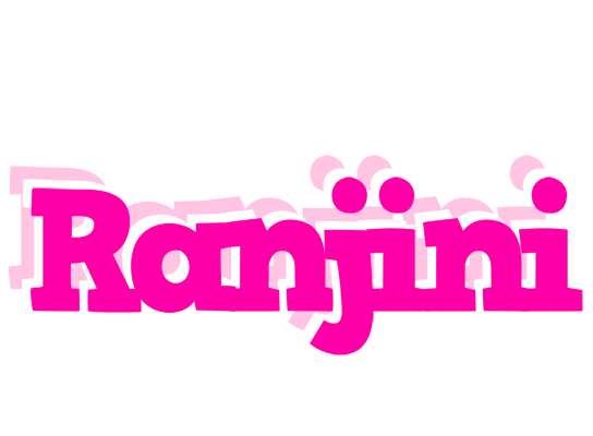 Ranjini dancing logo