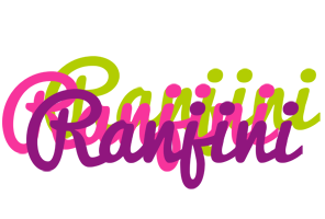 Ranjini flowers logo