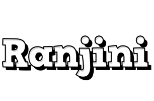 Ranjini snowing logo