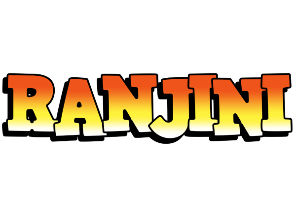 Ranjini sunset logo