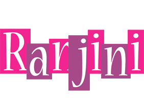 Ranjini whine logo