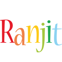Ranjit birthday logo