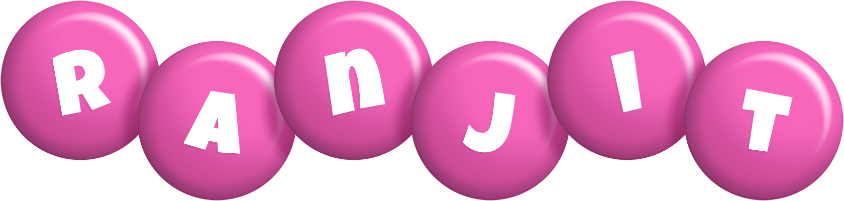 Ranjit candy-pink logo
